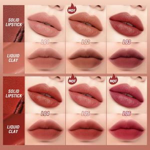 <span class=keywords><strong>O</strong></span>.TWO.<span class=keywords><strong>O</strong></span> Rouge à lèvres liquide mat 2-en-1, gloss et rouge à lèvres longue tenue waterproof, 8 couleurs, maquillage pour les lèvres en gros - Product Image 5