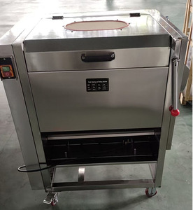 Machine commerciale de lavage et de pelage pour légumes ronds (carottes, pommes de terre, manioc, gingembre) avec brosse de nettoyage - Product Image 4