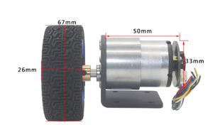 JGB37-520 kit de moteur de <span class=keywords><strong>roue</strong></span> de jouet électrique en métal 12V 24V réducteur moteur à engrenages cc avec encodeur kit de moteur électrique pour bricolage et <span class=keywords><strong>voiture</strong></span> jouet - Product Image 5