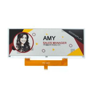 Renk E mürekkep ekran 10.85 inç büyük boy dört renkli e-kağıt ekran çözünürlüğü 1360x480, GDEM1085F51 - Product Image 1