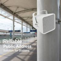 Sistema de Audio PA de Alta Potencia de 300W para Eventos Culturales y Turísticos, con Asistente de Voz IA y Audio Bidireccional, para Gimnasios y Piscinas