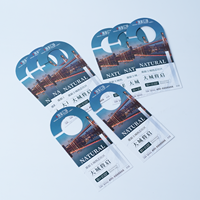 Porte-cartes en papier de qualité supérieure, dernier design, porte-cartes en carton à suspendre, porte-cartes à suspendre, impression