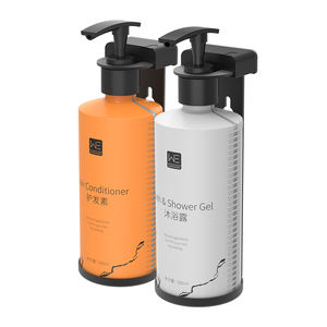 Dispenser di sapone staffa nera hotel <span class=keywords><strong>doccia</strong></span> dispenser <span class=keywords><strong>per</strong></span> bottiglie in acciaio inossidabile supporto <span class=keywords><strong>per</strong></span> <span class=keywords><strong>shampoo</strong></span> da appendere a parete - Product Image 4