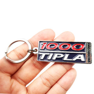 سبائك معدنية بطباعة سلسلة مفاتيح من المينا المعدنية التذكارية للنقش - Product Image 4