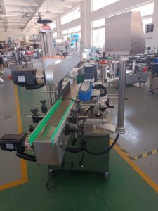 Tự động điện 4-Side máy dán nhãn thực phẩm cho Vuông/hình chữ nhật/hình bầu dục/vòng chai nhựa màn hình cảm ứng thiết kế di động - Product Image 4