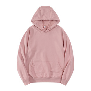 Sweat-shirt à capuche doublé en polaire bleu royal, vêtement de travail en coton épais pour l'automne et l'hiver - Product Image 3