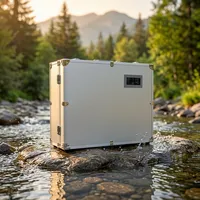Purificador de Agua Portátil de Ósmosis Inversa (RO) para Exteriores con Bomba Autocebante y Prefiltro, Sistema de Agua Potable Directa 200G