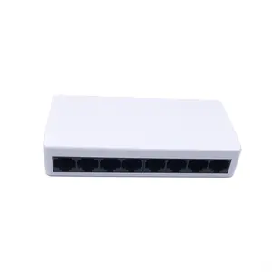 JX601 Mini 8 Port 10/100M Ethernet Switch Unmanaged switch IP178G Chipset ethernet hub for Desktop