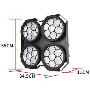 DJ Disco chiếu sáng 4 mắt <span class=keywords><strong>COB</strong></span> <span class=keywords><strong>LED</strong></span> rử<span class=keywords><strong>a</strong></span> ánh sáng nhấp nháy hiệu ứng đèn flash sân khấu blinder đèn sự kiện tiệc cưới Nhà thờ hiển thị khiêu vũ - Product Image 3