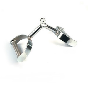 Accesorios de Gimnasio: <span class=keywords><strong>Barra</strong></span> D de Agarre para <span class=keywords><strong>Polea</strong></span>, Cable de Acero Reforzado para Máquina de Remo, Accesorio de Doble Agarre para <span class=keywords><strong>Curl</strong></span> de Tríceps Yunfa - Product Image 2