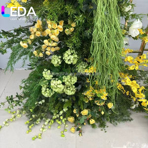 LEDA Nouvelle Décoration Florale Personnalisée Arche Verte pour Mariage, Hôtel, Portail, Allée d'Entrée - Product Image 2