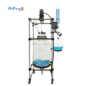 Efficient 100 liter glass pilot plant reactor For Optimal Chemical ...