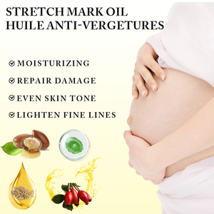Minyak Pijat Esensial untuk Menghilangkan <span class=keywords><strong>Stretch</strong></span> <span class=keywords><strong>Mark</strong></span>, Ampuh dan Efektif, Memulihkan Kulit, Minyak Pijat Elastis - Product Image 4
