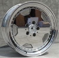Jantes YQ Deep Lip 18*8 18*9 pouces, roues en alliage plaqué argent, 5*112 PCD