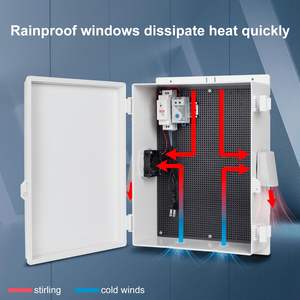 Elektronik & perangkat tahan air luar ruangan kandang 15.7 "H X 12" L X 5.9 "W kotak sambungan termostat - Product Image 2