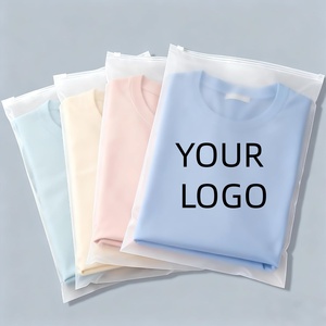 Bolsa de Plástico Reciclable Esmerilada con Cierre de Cremallera para Almacenamiento de Ropa, Calcetines y Zapatos, Venta al Por Mayor, Personalizable, VANTUR Guangdong - Product Image 1