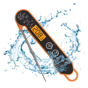<span class=keywords><strong>Thermomètre</strong></span> numérique instantané LCD pour <span class=keywords><strong>cuisine</strong></span>, viande, grillades, friture et confiseries, étanche - Product Image 1
