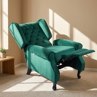 Fauteuil d'appoint CSON avec accoudoirs, chaise longue, chaise royale, chaise de propriétaire, mobilier de salon, mobilier de bureau