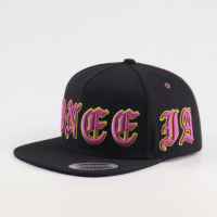 Topi Snapback 5 Panel Custom Bordir 3D Logo Berkualitas Tinggi, Laris Manis, Full Custom, Baseball Cap Olahraga