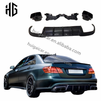 Kit de carrosserie diffuseur arrière style B pour Mercedes Classe E W212, installation par vis, ajustement universel