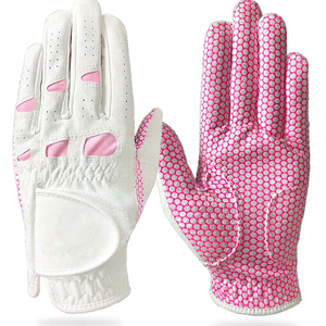Gants de golf professionnels en cuir véritable imperméables de qualité supérieure avec logo personnalisé pour hommes, protection des mains, sport, extérieur, boucle - Product Image 2
