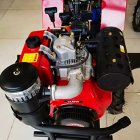 Tractor Cultivador a Gasolina/Diésel con Arranque Eléctrico y Certificación CE