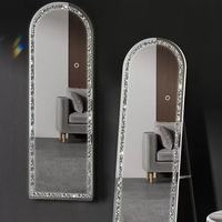 Miroirs muraux modernes 120x40cm pour salon, décoration artistique, hall, porche, maquillage - Quantités en gros Fuzhou, Dropshipping DDP