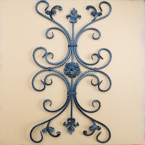 Trung Quốc Nhà Máy kim loại hàng rào Panels trang trí wrought sắt rosettes cho hàng rào - Product Image 1