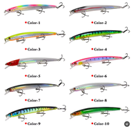 Leurre de pêche métallique lumineux submergé TOPIND 10g 30g, appât de simulation de poisson de mer en PVC avec trois hameçons en fer, pêche au lancer lent en lac