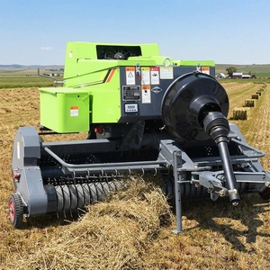 Presse à balles carrées à faible consommation pour ensilage, petite presse à balles <span class=keywords><strong>de</strong></span> foin, vente directe usine, agriculture - Product Image 2