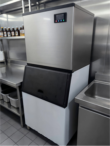 250kg-600kg Commercial Cube <b>Ice</b> Machine Open Evaporator Compartment Stainless Steel <b>Ice</b> <b>Maker</b> for Business 110V-240V High-Produc - Product Image 4