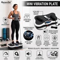 Körpertrainingsgerät Vibrator Vibrationsplatte Trainingsgerät Gewichtsreduktionsprodukt Plattform Fitness Heim-Schlankheitstherapie-Set