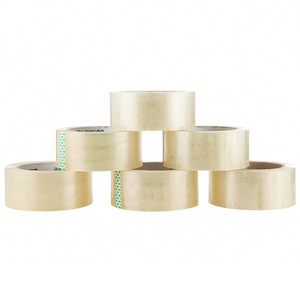 Ruban d'emballage transparent Comix, 6 rouleaux, ruban adhésif pour expédition et déménagement - Product Image 3