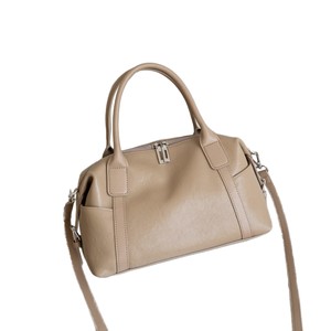 Women's Genuine Leather Tote Bag Horizontal Square Zipper Closure <b>Adjustable</b> Detachable <b>Strap</b> Everyday Use Spring 2026 - Product Image 5