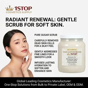 Crème exfoliante en gros à l'amande pour le corps – Nettoyant corporel – Formation à la production de formules en vrac - Product Image 3