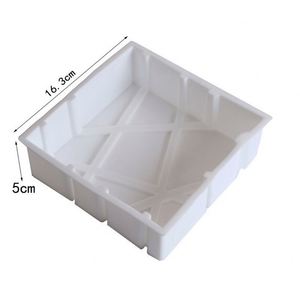 TangChu <b>Square</b> Oblique Irregular Mousse and Chocolate Silicone Cake Mold Baking Tools DIY Kitchen Oven Safe - Product Image 6