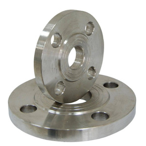 Brida de Acero Inoxidable con Cuello de Soldadura PN16, 4 Orificios para Pernos de 38mm, Pulida, para la Industria Química - Product Image 5