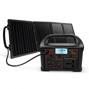 Estación de Energía Portátil de Litio de 150W, Dispositivo de Respaldo de Energía Renovable, Generador Solar Recargable con Paneles Solares y Luz - Product Image 1