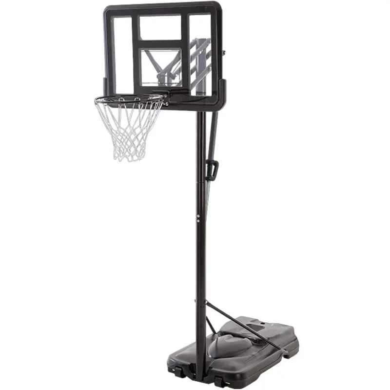 China Großhandel Best Adjusta ble Basketball Hoop Mit Stahl Back board Basketball Basketball Stand