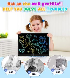Pizarra de Dibujo con Borrado de un Toque, Pantalla LCD de 16 Pulgadas, Lápiz Óptico, Material ABS, Funciona con Batería, Diseño Personalizable - Product Image 2