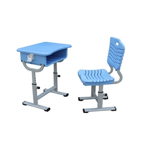 Ensemble Chaise et Bureau SONGYE en Métal Moderne, Hauteur Réglable, Robuste, pour Crèche et École, Garantie 1 An - Product Image 3