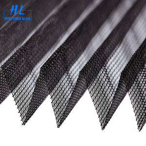 Plisse Mosquito <strong>Net</strong> Pleated Insect Mesh <strong>Folding</strong> Fly Retractable <strong>Screen</strong> for Door and <strong>Window</strong> - Product Image 1