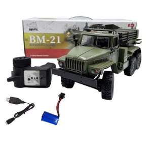 Voiture RC WPL B36 B36-2 B36-3 6WD, modèle de véhicule de transport à l'échelle 1:16, six roues motrices, tout-terrain, jouets de camion RC - Product Image 5