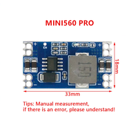Mini560 5A Convertisseur DC-DC à haut rendement, sortie 3.3V 5V 9V 12V, régulateur de tension abaisseur, module d'alimentation stabilisé
