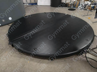 Couverture de piscine gonflable personnalisée, pliable, portable, ronde, rigide, pour piscines à réservoirs, étanche, fabrication chinoise