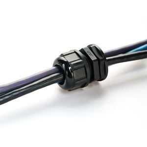JAR IP68 entrada de <span class=keywords><strong>cable</strong></span> de plástico impermeable V2 resistente al fuego PG nylon multi-agujero pg7 pa prensaestopas de nylon - Product Image 5