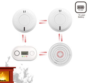 Détecteur <span class=keywords><strong>de</strong></span> fumée sans fil <span class=keywords><strong>interconnecté</strong></span> multi-lien, détecteur d'incendie, requis pour les propriétés locatives en Écosse, Galles, Irlande du Nord et Angleterre - Product Image 4