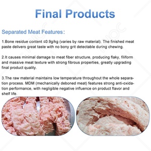 <span class=keywords><strong>D</strong></span>ébonneuse de <span class=keywords><strong>volaille</strong></span> mécanique HNOC, machine à séparer les os de la viande de poulet et de porc - Product Image 5