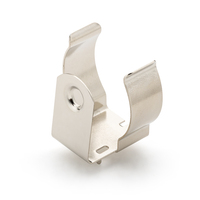 Clip de contact à ressort en acier nickelé pour pile bouton SMD SMT