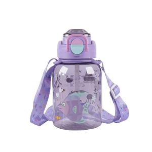 Botella Deportiva Térmica Infantil <span class=keywords><strong>de</strong></span> 600 ml, Antiderrames, con Tapa y Pajita, Reutilizable y Ecológica para el Regreso a Clases - Product Image 4